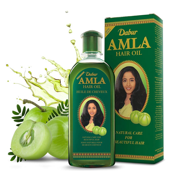 Dabur Amla Hair Oil - 200ml | For Strong, Long and Thick hair | Nourishes Scalp | Controls Hair Fall, Strengthens Hair & Promotes Hair Growth (Packing May Vary)