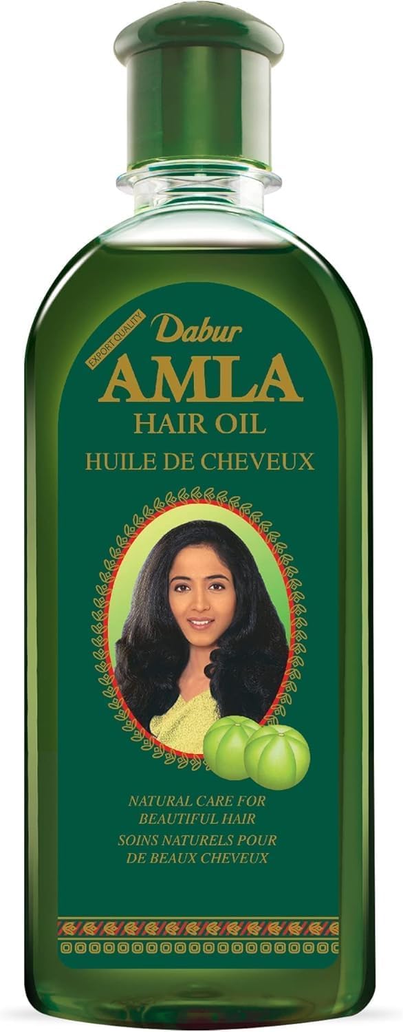 Dabur Amla Hair Oil - 200ml | For Strong, Long and Thick hair | Nourishes Scalp | Controls Hair Fall, Strengthens Hair & Promotes Hair Growth (Packing May Vary)