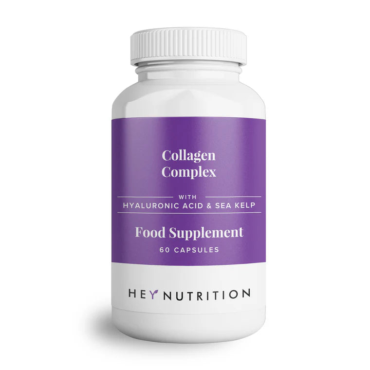 HEY NUTRITION COLLAGEN COMPLEX HYALURONIC ACID/SEA KELP - Naturhealth UK #