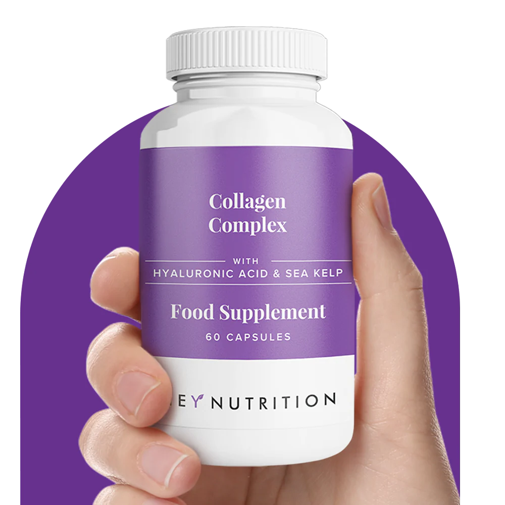 HEY NUTRITION COLLAGEN COMPLEX HYALURONIC ACID/SEA KELP - Naturhealth UK #